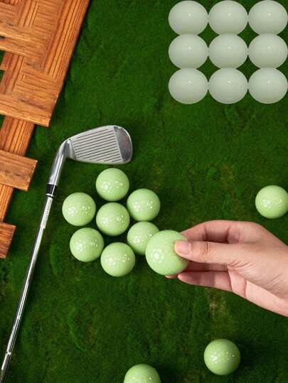 5 قطع من كرات الجولف التي تضيء في الظلام (قطر 4.24 سم)، اكسسوارات الجولف، كرات جولف فلورسنت للليل، للرياضة والتدريب في الخارج، مناسبة كهدايا تخرج وهدايا عيد الميلاد وعيد الأب والمناسبات الاحتفالية، أدوات ممارسة الجولف، معدات اللياقة البدنية والنوادي الريا