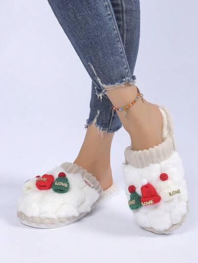 نعال على شكل قبعة ، نعال نسائية منصة ذات شريط X ناعم و فضفاض، نعال مريحة ناعمة منفتحة الأصابع مانعة للانزلاق للاستخدام المنزلي