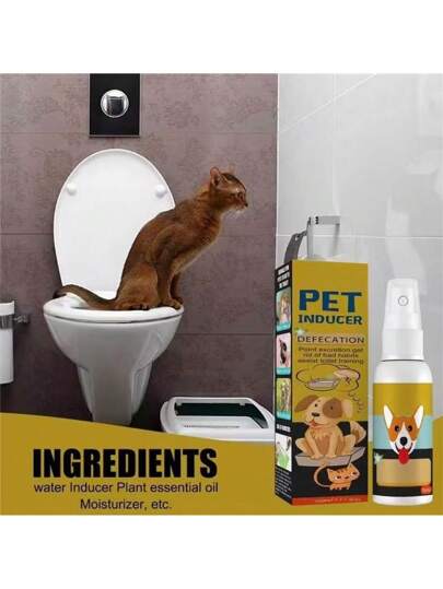 جذاب تدريب قطط وكلاب على التغوط في المرحاض والصندوق الرملي