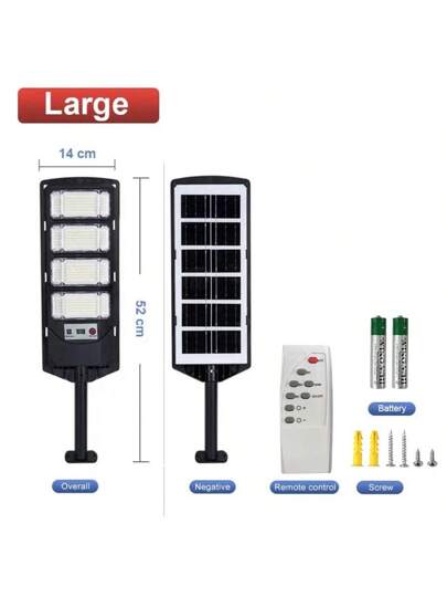 ضوء شمسي قوي جدا ذكي بتحسس الحركة 9900 لومن 2025 ، إضاءة حديقة بشحن شمسي مع جهاز تحكم عن بعد ، إضاءة ليلية متعددة الأوضاع، إضاءة الشارع، مقاوم للماء IPX65 للاستخدام الخارجي في الحظيرة، الفناء والجدران