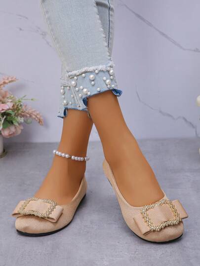 أحذية ماري جين للسيدات البدينات ، أحذية كاجوال انزلاق على شكل باليه بكعب منخفض للأزهار الجديدة موضة الربيع/الخريف، أحذية مريحة وخفيفة للارتداء اليومي، الأحزاب، والعمل