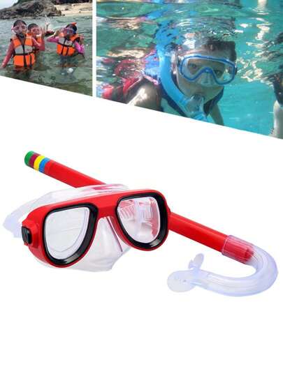 SHENYU طقم قناع وأنبوب للتنفس للسباحة والرياضات المائية