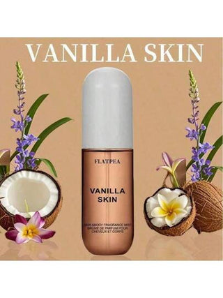 رذاذ عطري برائحة الفانيليا وجوز الهند وخشب الصندل، 1.69 أونصة - عطر مرطب للشعر والبشرة للنساء - هدية مثالية للحبيبة