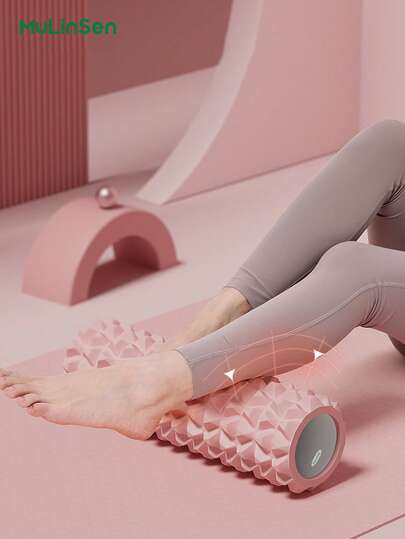 mulinsen أسطوانة تدليك عضلي بشوك الذئب، للاسترخاء، اللياقة البدنية، اليوغا، الكشوط في الأنسجة، تنحيف العضلات