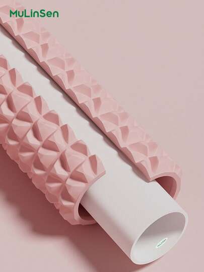 mulinsen أسطوانة تدليك عضلي بشوك الذئب، للاسترخاء، اللياقة البدنية، اليوغا، الكشوط في الأنسجة، تنحيف العضلات