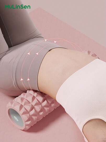 mulinsen أسطوانة تدليك عضلي بشوك الذئب، للاسترخاء، اللياقة البدنية، اليوغا، الكشوط في الأنسجة، تنحيف العضلات