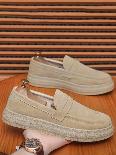 صيفي كلاسيكي بسيط معدات الرجال ، خفيف الوزن ، مريح ، قابل للتنفس ، مقاوم للانزلاق وقوي ،أحذية الزفاف للعريس ، أحذية رسمية كاجوال سهلة الارتداء