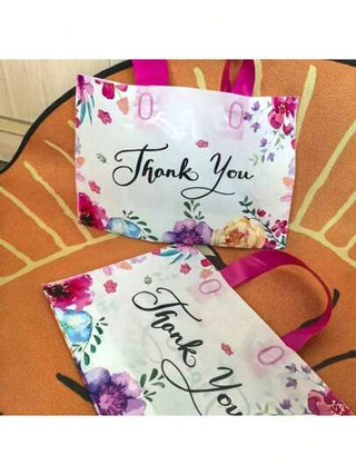 15 حقيبة هدايا عالية الجودة - متعددة الأغراض للتسوق وحفلات المناسبات مثل الأعراس والأعياد - أكياس بلاستيكية متينة للأعمال الحرفية والفعاليات