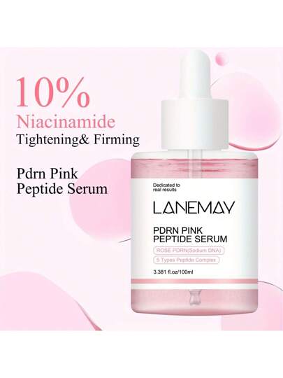 SUMIFANG سيروم البيبتيد الوردي PDRN - مشدد وملطف الوجه لون بيج فاتح ، يحسن صلابة ومرونة البشرة ذات اللون البيج الفاتح، يقوي حاجز البشرة البيج الفاتح - مناسب لجميع أنواع البشرة البيج الفاتح