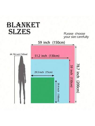1 بطانية مطبوعة بطراز هندسي فاخر من الصوف - ناعمة ودافئة ومقاومة للتمزق، مناسبة لجميع الفصول، رائعة للأريكة والتخييم والسفر، بنقش موجي أزرق، قابلة للغسل في الغسالة ، ألوان زاهية وبطانية دافئة