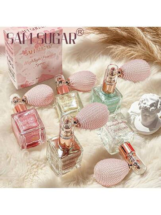 رذاذ إضاءة الجسم بلمسات من الذهب لإضفاء تأثيرات لامعة، منعش متعدد الاستخدامات، مناسب لجميع المناسبات