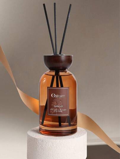 SHEIN قارورة جديدة سعة 11.8 أوقية / 350 مل، ريد ديفيوزر اوكي شان يي متعدد الاستخدامات، رائحة منعشة دائمة، ديكور المنزل والغرف والفندق، هدايا عطرية متطورة العطور