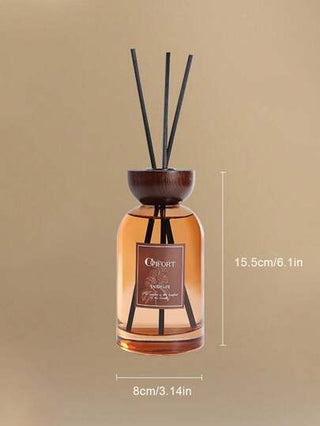 SHEIN قارورة جديدة سعة 11.8 أوقية / 350 مل، ريد ديفيوزر اوكي شان يي متعدد الاستخدامات، رائحة منعشة دائمة، ديكور المنزل والغرف والفندق، هدايا عطرية متطورة العطور