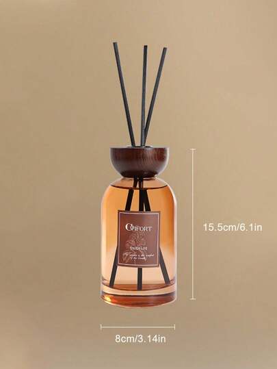 SHEIN قارورة جديدة سعة 11.8 أوقية / 350 مل، ريد ديفيوزر اوكي شان يي متعدد الاستخدامات، رائحة منعشة دائمة، ديكور المنزل والغرف والفندق، هدايا عطرية متطورة العطور