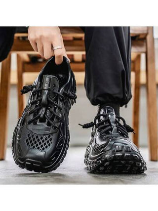 صنادل رياضية للخارج عصرية سميكة الحاطية للرجال ، أحذية شاطئ للأزواج مضادة للانزلاق ومنفذة للهواء، صيفية