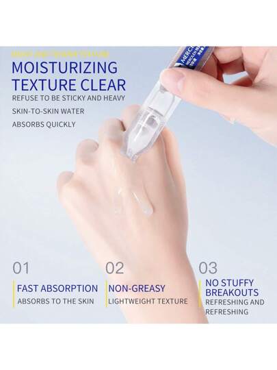 جوهر ميتشان الأزرق مفتح البشرة الخاص 1.5 مل * 30 قطعة (377 ف ك)، يضيء البشرة ويقلل البقع والنمش، يجدد ويمنع التجاعيد، جوهر مرطب مناسب للرجال والنساء