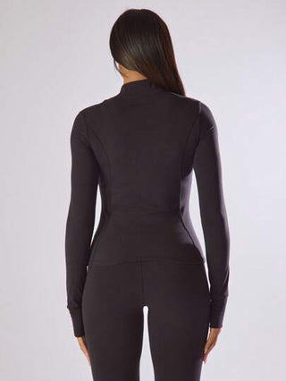 Musera Sport جاكيت أداء إنسيابي مطاطي ضيق الصنع وسهل الارتداء