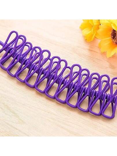 5 قطع من حبل الغسيل المنزلي القابل للسحب والنقال ، حبل غسيل السفر بطول 1.8 متر مع 12 مشبك، مناسب للغسيل والتجفيف الداخلي والخارجي ، اكسسوارات التخييم الخارجي