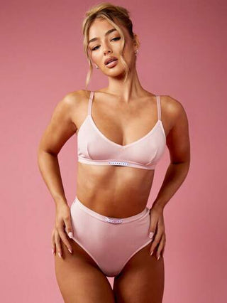 MISSGUIDED طقم حمالة صدر ولباس داخلي للنساء