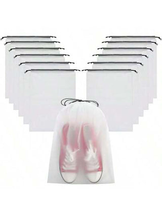 10 قطعة / 15 قطعة / 5 قطع / 1 قطعة من أكياس منظم الأحذية الخارجية ، أكياس منظم الجوارب ، أكياس منظم الملابس ، أكياس تخزين السفر للتنزه والتخييم والتسلق والدراجات الهوائية ، أكياس القمامة