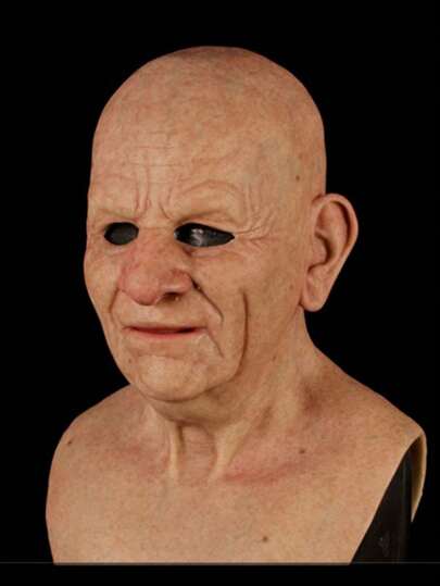 قناع رجل عجوز أصلع واقعي، قناع "والتر وايت" من مسلسل "تحت السيطرة"، قناع لاتكس للبالغين لاحتفالات تنكرية ومهرجانات، (مقاس عام يناسب معظم الأحجام، القطعة المُشحنة ستكون إحدى 10 أقنعة المعروضة في الصورة) [ظاهرة طبيعية لهذا المنتج هي بعض تسرب الألوان أو البق