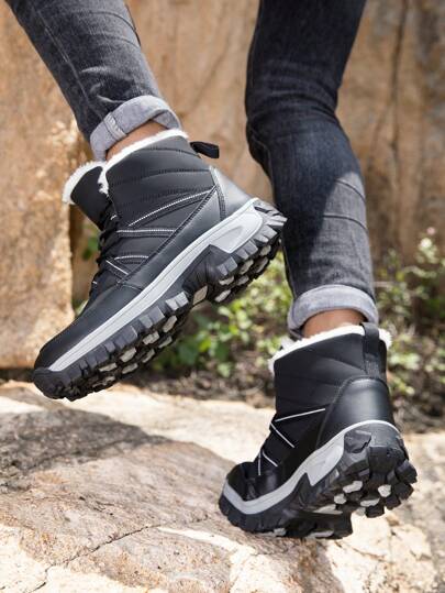 بوت رجالية , بوت/بوت رياضية للرجال, بوت ثلج للرجال, بوت ثلج للنساء, بوت/بوت رياضية ثلج للرجال, بوت غربية للرجال, بوت/بوت تنزه للرجال, بوت ثلج دافئة للشتاء ذات لون أساسي للعمل في الهواء الطلق والاستخدام اليومي, بوت موحدة للأزواج