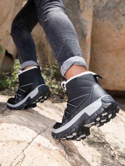 بوت رجالية , بوت/بوت رياضية للرجال, بوت ثلج للرجال, بوت ثلج للنساء, بوت/بوت رياضية ثلج للرجال, بوت غربية للرجال, بوت/بوت تنزه للرجال, بوت ثلج دافئة للشتاء ذات لون أساسي للعمل في الهواء الطلق والاستخدام اليومي, بوت موحدة للأزواج