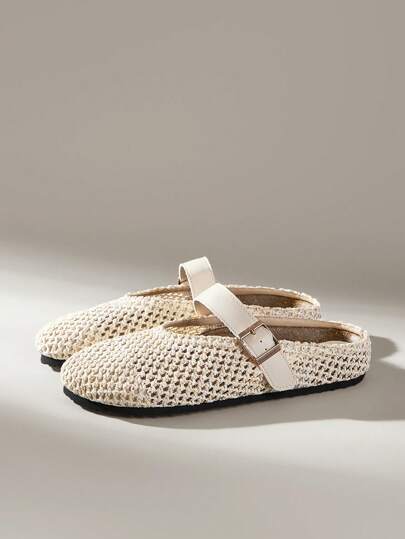 Solecia نساء كعب سميك متدرج انزلاقي، أحذية كاجوال ربيع/خريف