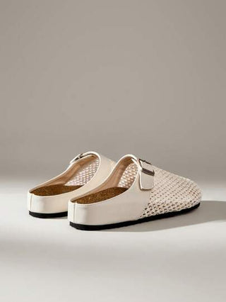 Solecia أحذية نسائية سهلة الارتداء ذات كعب سميك، لموسم الربيع/الخريف، أحذية سهلة الارتداء ذات أصابع مغلقة