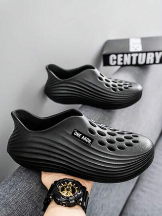 نعال شاطئ/صنادل للثنائي ذات كعوب سميكة وأصابع مفتوحة للهالوين