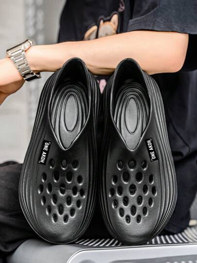 نعال شاطئ/صنادل للثنائي ذات كعوب سميكة وأصابع مفتوحة للهالوين