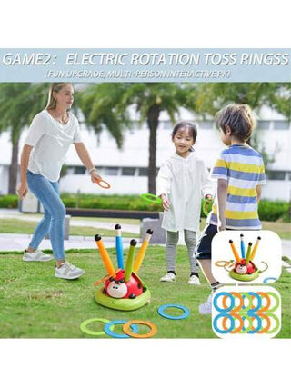 لعبة تدريب 3 في 1 على شكل سوسة ، هدية للأطفال ، لعبة تفاعلية للعائلة للاستخدام الخارجي لتحسين التوازن والتركيز