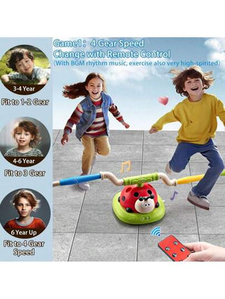 لعبة تدريب 3 في 1 على شكل سوسة ، هدية للأطفال ، لعبة تفاعلية للعائلة للاستخدام الخارجي لتحسين التوازن والتركيز