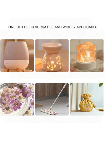 6 قطع موزع زيوت أساسية، شموع معطرة، موقد بخور العطور، حجر البخور، مرطب الهواء، للاستخدام المنزلي والسيارة، وزيوت أساسية لتعبئة