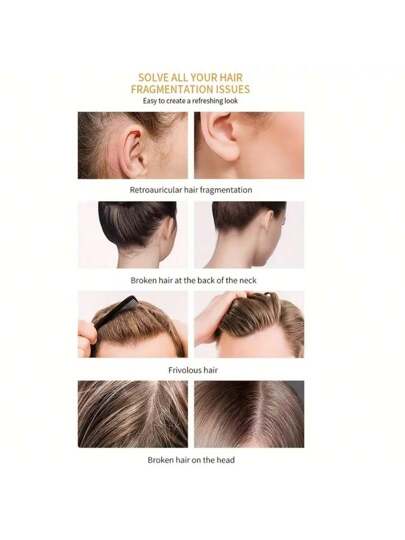 4 قطع طقم فرش تصفيف الشعر، تشمل عصا الشمع المرطب بالجليسرين - عناية بالشعر الناعم المشرق لجميع أنواع الشعر، أمشاط باللون الزهري والأسود عصرية، أساسيات العناية بالشعر | إكسسوارات شعر أنيقة | عصا شمع الجليسرين وفرش الشعر