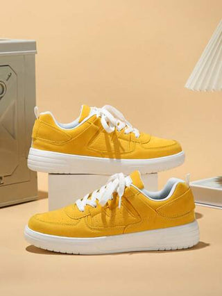 حذاء عصري مسطح للنساء موديل 2025، من النمط الكوري متعدد الاستخدامات، أحذية رياضية مريحة، سهلة الارتداء، مُنفِّسة ومضادة للصدمات