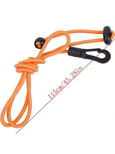 حبل ربط قابل للمد للقوارب والألواح الشراعية والكانوهات، حبل مانع للضياع للأكواع، حبل مطاطي للقوارب والكايك القابلة للنفخ