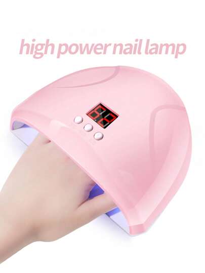 طقم أدوات صالون الأظافر الاحترافي ، طقم أدوات فن الأظافر ، مصباح أشعة فوق البنفسجية لأظافر الجل ، آلة تجفيف الغراء لأظافر الجل، مثقاب كهربائي للأظافر ، أطراف مثقاب كهربائي للأظافر، فرشاة لرسم فن الأظافر، مبرد أظافر، فاصل أصابع، طقم تزيين الأظافر...