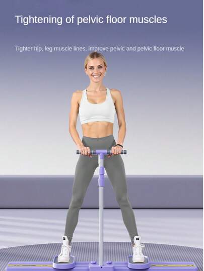جهاز تزلج متعدد الوظائف، أداة نحت للساقين، جهاز تدريب عضلات الحوض الجمالية والحوض، وجهاز لياقة منزلي للنساء بعد الولادة