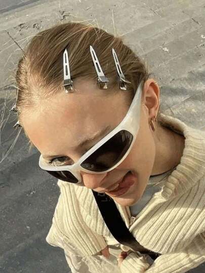 50 قطعة دبابيس شعر معدنية متجعدة 6 سم للسيدات المحترفات، قابلة للتثبيت لصالون التجميل، أداة DIY لملحقات الشعر