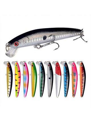 قطعة واحدة من طُعم محاكاة اللؤلؤ العائم بتصميم عشوائي، طُعم سمك صغير، طُعم صلب، طُعم مزيف، يمكنه اصطياد أنواع مختلفة من الأسماك مثل سمك القاروص، والأسماك السوداء، وسمك السلور، والأسماك الخضراء، وسمك الماندرين، وسمك الشبوط العشبي، وما إلى ذلك، مناسب لصيد ا