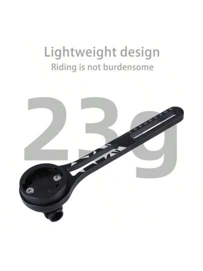 دعامة لتركيب الحاسب الإلكتروني للدراجة بدون ثقب، وصلة تركيب مدمجة على مقود الدراجة لكاميرا التصوير الرياضية والأضواء والحاسب الإلكتروني للدراجة وإكسسوارات الدراجات