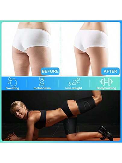قطعة واحدة من كم الفخذ، كم ضغط الفخذ، كم دعم الفخذ، للرجال والنساء مصمم للامتصاص العرق، مريح، وبنية متينة، مثالي للهواة اللياقة البدنية