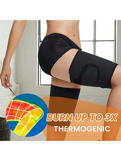 قطعة واحدة من كم الفخذ، كم ضغط الفخذ، كم دعم الفخذ، للرجال والنساء مصمم للامتصاص العرق، مريح، وبنية متينة، مثالي للهواة اللياقة البدنية