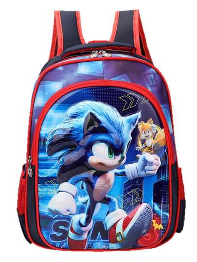 bandai حقيبة ظهر بانداي جديدة ذات سعة كبيرة متعددة الوظائف، قابلة للحمل، خفيفة الوزن، مقاومة للماء، للأولاد والبنات، حقيبة سفر وتخزين مثالية كهدية عطلة