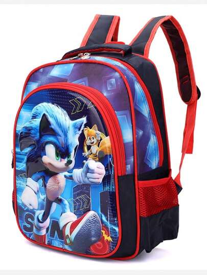 bandai حقيبة ظهر بانداي جديدة ذات سعة كبيرة متعددة الوظائف، قابلة للحمل، خفيفة الوزن، مقاومة للماء، للأولاد والبنات، حقيبة سفر وتخزين مثالية كهدية عطلة