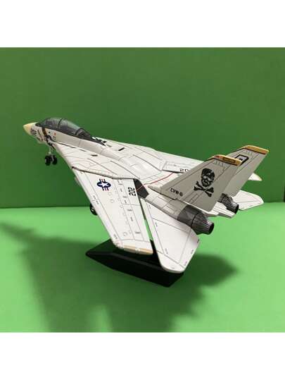 قطعة واحدة عدة نموذج طائرة F-14 طومكات مقياس 1:72 - نسخة مفصلة للغاية ،ضرورية لهواة الطيران العسكري، طراز معروض