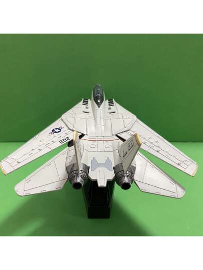 قطعة واحدة عدة نموذج طائرة F-14 طومكات مقياس 1:72 - نسخة مفصلة للغاية ،ضرورية لهواة الطيران العسكري، طراز معروض