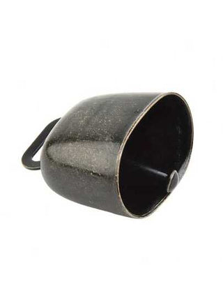 جرس فلاحي قديم مصنوع من الحديد باللون البرونزي صوت عالي ونقي لتعليقه على خيول الرعي والأغنام والأبقار، هذا مبارك عيد الأضحى