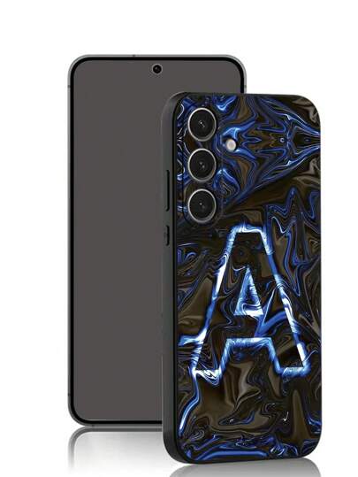 غلاف حافظة هاتف مضاد للصدمات ومانع للانزلاق بتصميم بنمط حرفي تكنولوجي، متوافق مع موديلات Galaxy A04e/A05s/A13/A14/A15/A34/A35/A50/A52/A53/A54/S21/S22/S23/S24/S25/S25Ultra ، قطعة واحدة